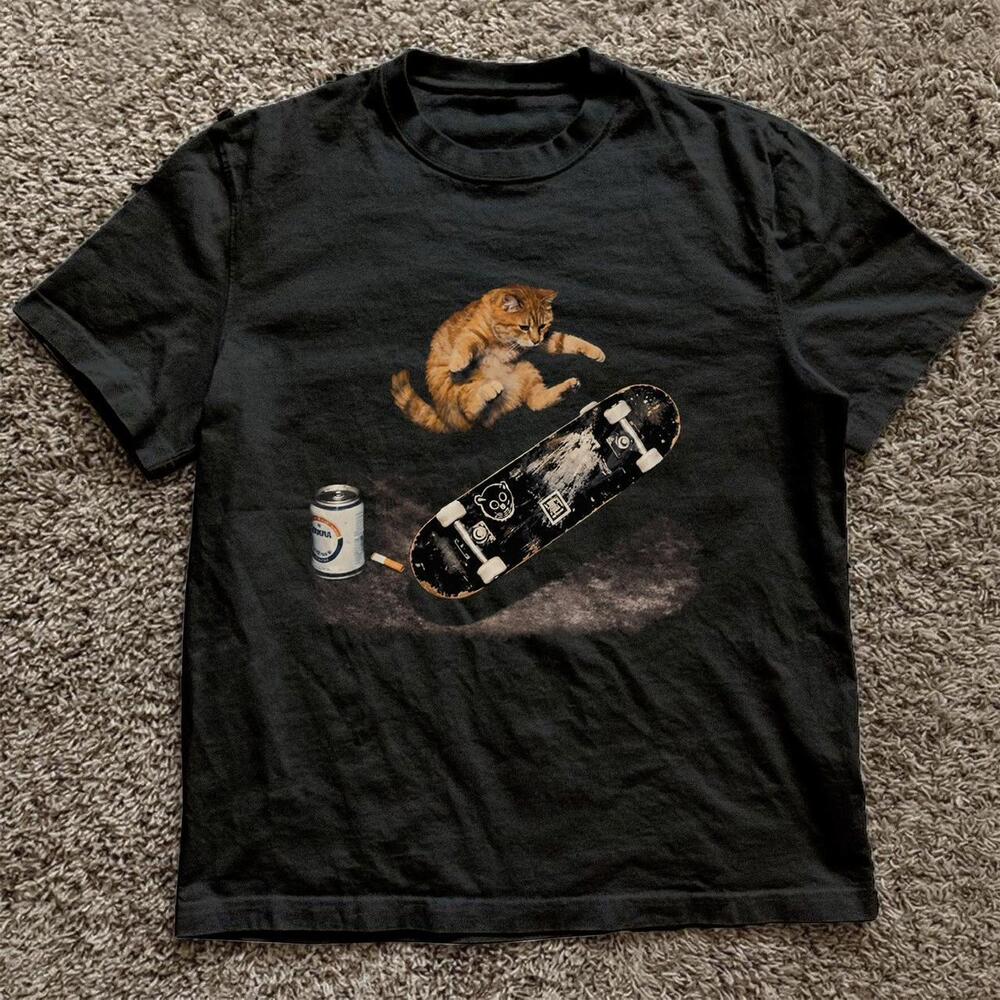 Skater Cat Tee